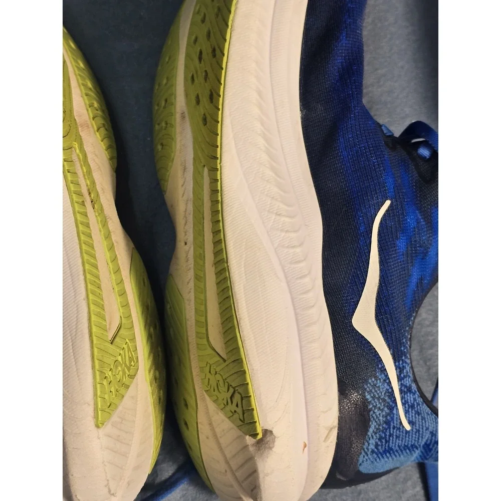 Hoka One One Men's Mach 6 Running Shoes Blue, Size 12.5